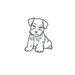 MySchnauzers Logo - Raised with love for families to love